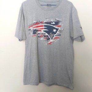 NFL PROLINE FANATICS | New England Patriots Shirt Grey Size Large
